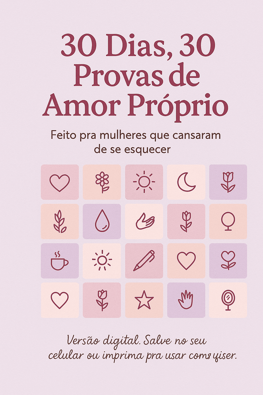 Imagem do Produto 30 Dias de Amor Próprio